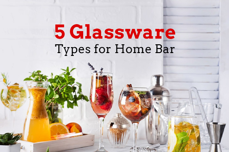 4 Types of Bar Glasses You Should Have at Your Home Bar - Primrose