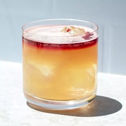 Lemon Red Wine Cocktail